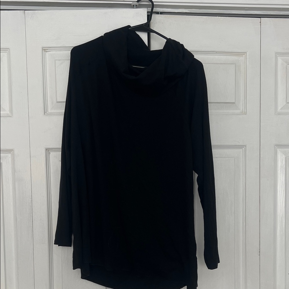 JCPenney Black Cowl Neck Sweater